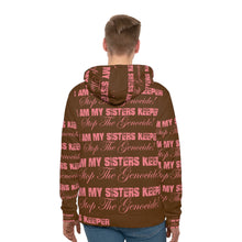 Load image into Gallery viewer, BROWN Mauve MSK Men's Hoodie (AOP)