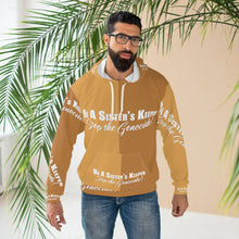 Load image into Gallery viewer, Gold BROWN MSK Unisex Pullover Hoodie (AOP)
