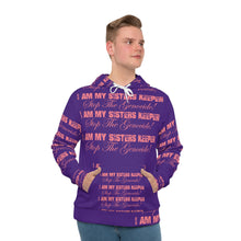 Load image into Gallery viewer, Grapes Mauve MSK Men's Hoodie (AOP)