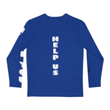 Load image into Gallery viewer, BUMBLE TGOOD BLUE Men's Long Sleeve Shirt (AOP)