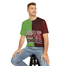 Load image into Gallery viewer, GREEN WINE Men's Polyester Tee (AOP)