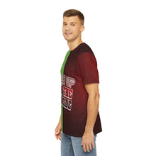 Load image into Gallery viewer, GREEN WINE Men's Polyester Tee (AOP)