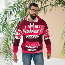 Load image into Gallery viewer, CRANBERRY MSK Unisex Pullover Hoodie (AOP)