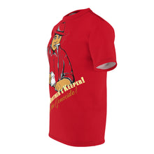Load image into Gallery viewer, POMAGRANTED GANGSTA TGOOD Unisex Cut & Sew Tee (AOP)