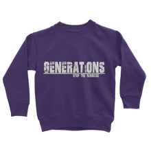 Load image into Gallery viewer, GENERATIONS WHITE Classic Kids Sweatshirt