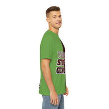 Load image into Gallery viewer, GREEN WINE Men's Polyester Tee (AOP)