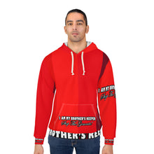 Load image into Gallery viewer, RED STRIPE MSK Unisex Pullover Hoodie (AOP)