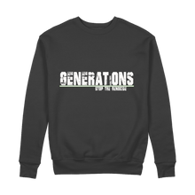 Load image into Gallery viewer, GENERATIONS WHITE 100% Organic Cotton Sweatshirt