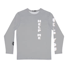 Load image into Gallery viewer, BABY GREY TGOOD Men's Long Sleeve Shirt (AOP)
