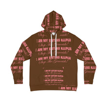 Load image into Gallery viewer, BROWN Mauve MSK Men's Hoodie (AOP)