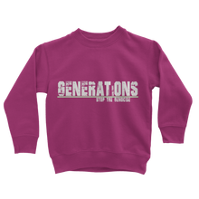 Load image into Gallery viewer, GENERATIONS WHITE Classic Kids Sweatshirt