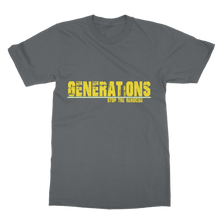 Load image into Gallery viewer, GENERATIONS YELLOW Classic Heavy Cotton Adult T-Shirt