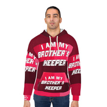 Load image into Gallery viewer, CRANBERRY MSK Unisex Pullover Hoodie (AOP)