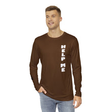 Load image into Gallery viewer, BOO BROWN TGOOD Men's Long Sleeve Shirt (AOP)