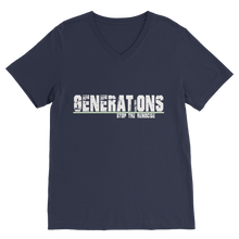 Load image into Gallery viewer, GENERATIONS WHITE Premium V-Neck T-Shirt