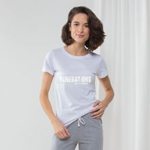 Load image into Gallery viewer, GENERATIONS WHITE Women's Long Pant Pyjama Set