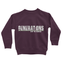 Load image into Gallery viewer, GENERATIONS WHITE Classic Kids Sweatshirt