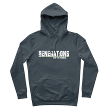 Load image into Gallery viewer, GENERATIONS WHITE 100% Organic Cotton Hoodie