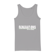 Load image into Gallery viewer, GENERATIONS WHITE Organic Jersey Womens Tank Top