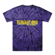 Load image into Gallery viewer, GENERATIONS YELLOW Tonal Spider Tie-Dye T-Shirt