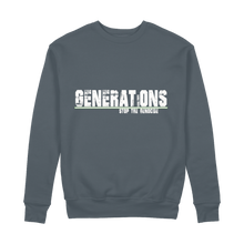 Load image into Gallery viewer, GENERATIONS WHITE 100% Organic Cotton Sweatshirt