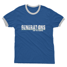 Load image into Gallery viewer, GENERATIONS WHITE Adult Ringer T-Shirt