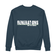 Load image into Gallery viewer, GENERATIONS WHITE 100% Organic Cotton Sweatshirt
