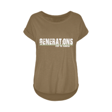 Load image into Gallery viewer, GENERATIONS WHITE Women's Long Slub T-Shirt XS-5XL
