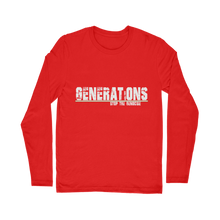 Load image into Gallery viewer, GENERATIONS WHITE Classic Long Sleeve T-Shirt