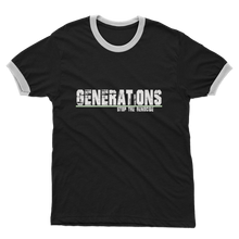 Load image into Gallery viewer, GENERATIONS WHITE Adult Ringer T-Shirt