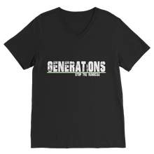 Load image into Gallery viewer, GENERATIONS WHITE Premium V-Neck T-Shirt