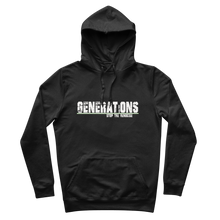 Load image into Gallery viewer, GENERATIONS WHITE 100% Organic Cotton Hoodie