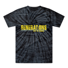 Load image into Gallery viewer, GENERATIONS YELLOW Tonal Spider Tie-Dye T-Shirt