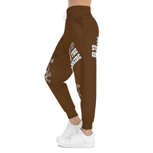 Load image into Gallery viewer, BROWN Athletic Joggers (AOP)
