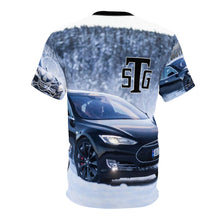 Load image into Gallery viewer, BLUE TES Unisex Cut & Sew Tee (AOP)