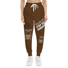 Load image into Gallery viewer, BROWN Athletic Joggers (AOP)