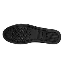 Load image into Gallery viewer, Tune Rubber Outsoles Low-Top Canvas Shoes - Black
