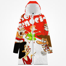 Load image into Gallery viewer, 251. Long Type Cotton-pad Zipper-up Hoodie