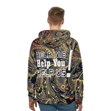 Load image into Gallery viewer, DARK PAISLEY Men's All-Over-Print Hoodie