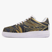 Load image into Gallery viewer, 263. Streets of Gold Gladiator New Low-Top Leather Sports Sneakers