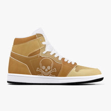 Load image into Gallery viewer, 352. R2D2 New Black High-Top Leather Sneakers