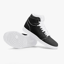 Load image into Gallery viewer, 236. New High-Top Leather Sneakers - White