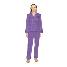 Load image into Gallery viewer, BLUE BERRY Women's Satin Pajamas (AOP)