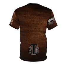 Load image into Gallery viewer, BROWN BMW Unisex Cut & Sew Tee (AOP)