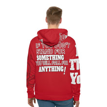 Load image into Gallery viewer, DARK RED Men's All-Over-Print Hoodie