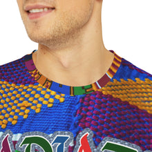 Load image into Gallery viewer, AFRICA Men's Polyester Tee (AOP)