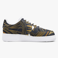 Load image into Gallery viewer, 263. Streets of Gold Gladiator New Low-Top Leather Sports Sneakers