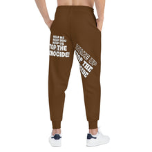Load image into Gallery viewer, BROWN Athletic Joggers (AOP)
