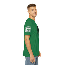 Load image into Gallery viewer, EMERALD Greene Men's Polyester Tee (AOP)