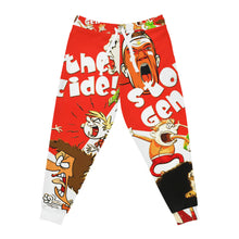 Load image into Gallery viewer, BURNT ORANGE Athletic Joggers (AOP)
